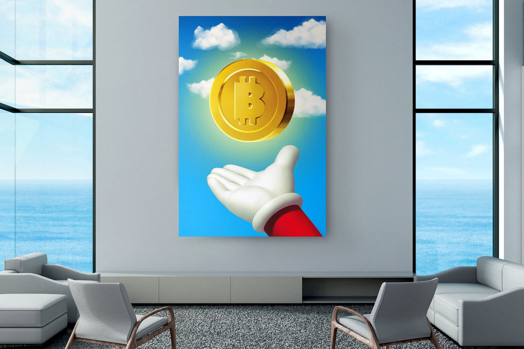 Bitcoin, I Got It Canvas Wall Art - Stock Region
