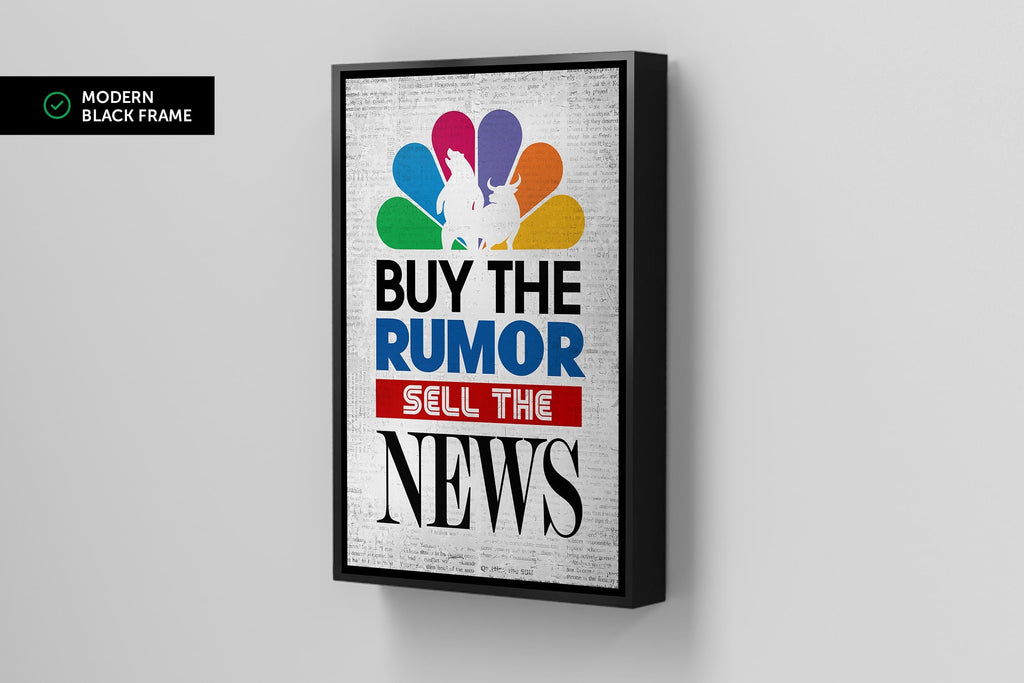 Buy The Rumor, Sell The News.