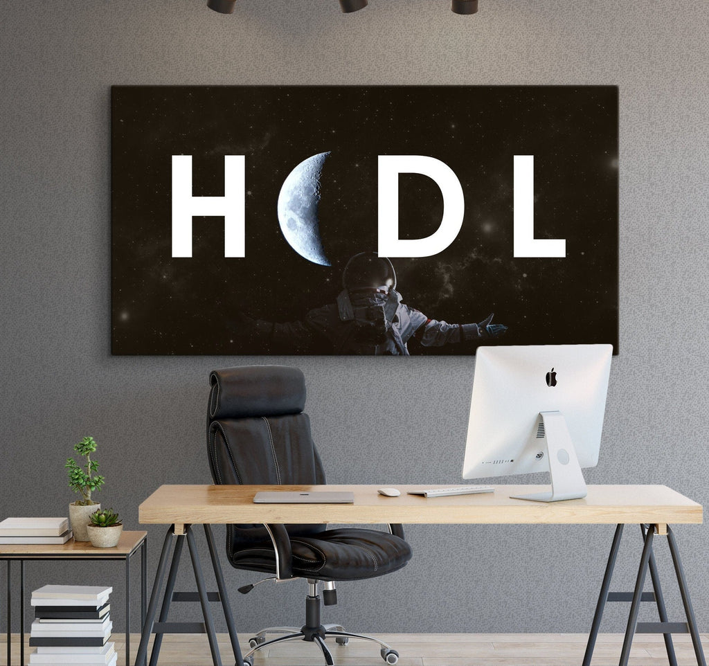 HODL Wall Art by Stock Region